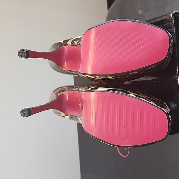 Platform Peep toe heels - Picture 4 of 4